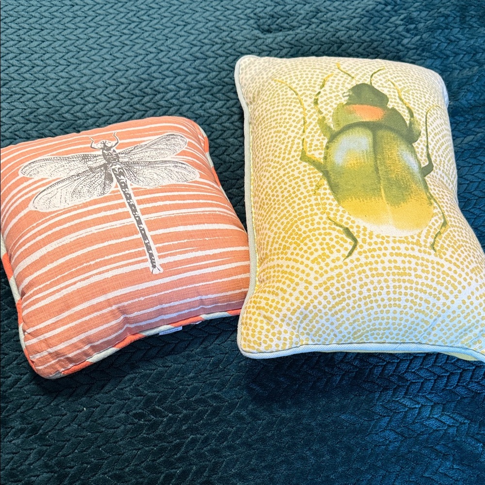 Target Insect Print Pillows